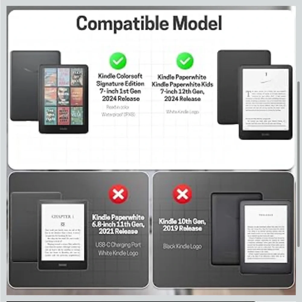 TNP Case For Kindle Paperwhite 12th Generation 2024 / DON’T TOUCH MY KINDLE
